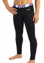 ERVY  BASIC Leggings mit Kontrastbund  ER 12038.057/2  hüfttief